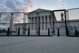 The Supreme Court behind fencing