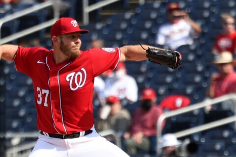 Nationals’ Stephen Strasburg glad to be sore again after first rehab start