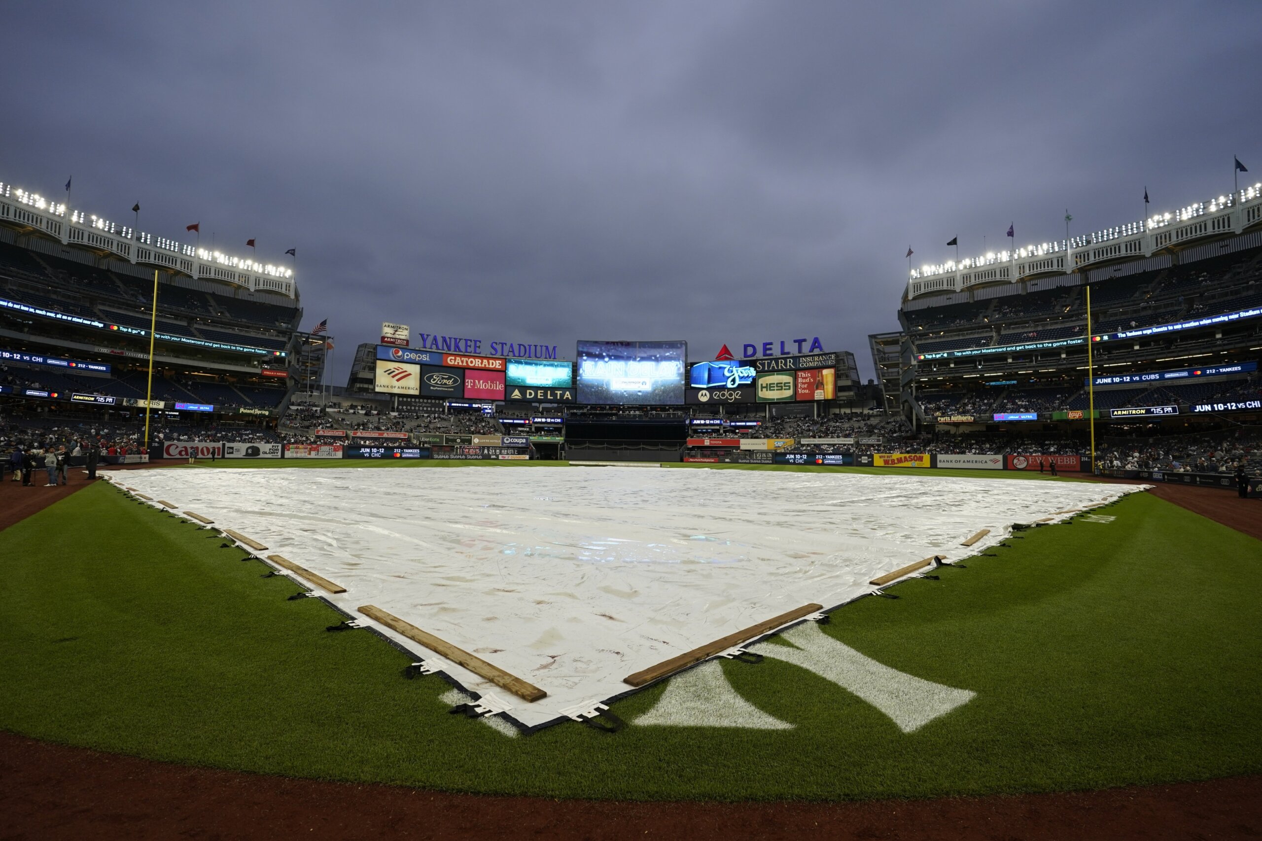 AngelsYankees game rained out, split doubleheader Thursday WTOP News