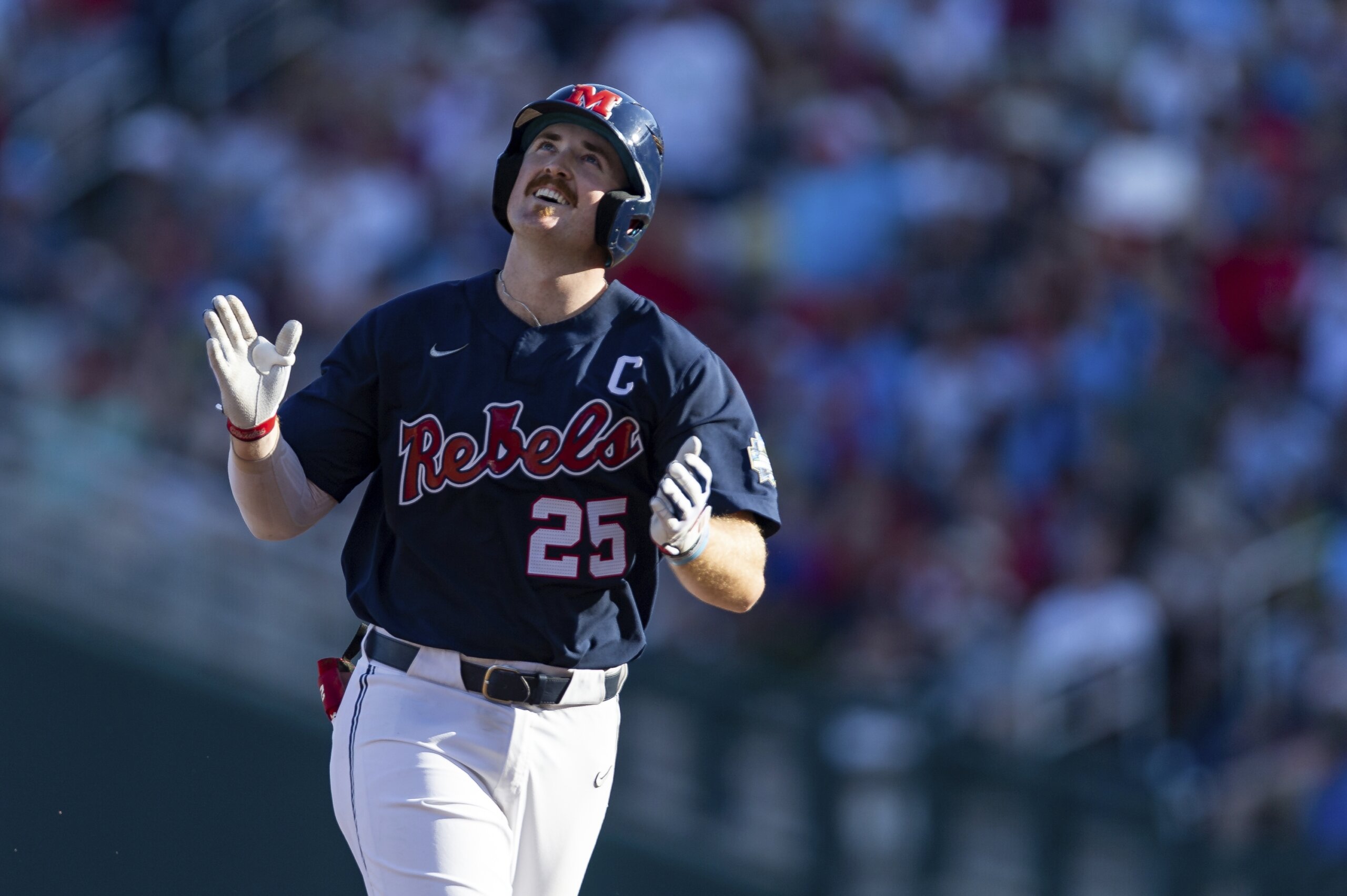 Rebels Roll Continues In College World Series Win Over Hogs WTOP News   CWS Mississippi Arkansas Baseball 91314 Scaled 