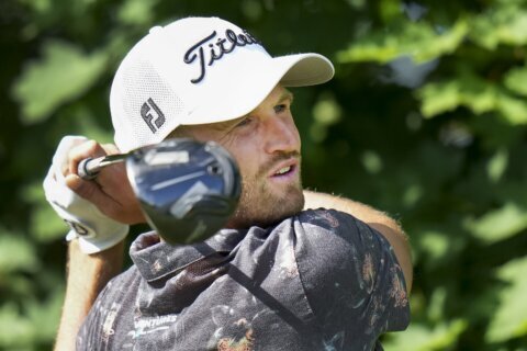 Clark takes Canadian Open lead into weekend at St. George’s