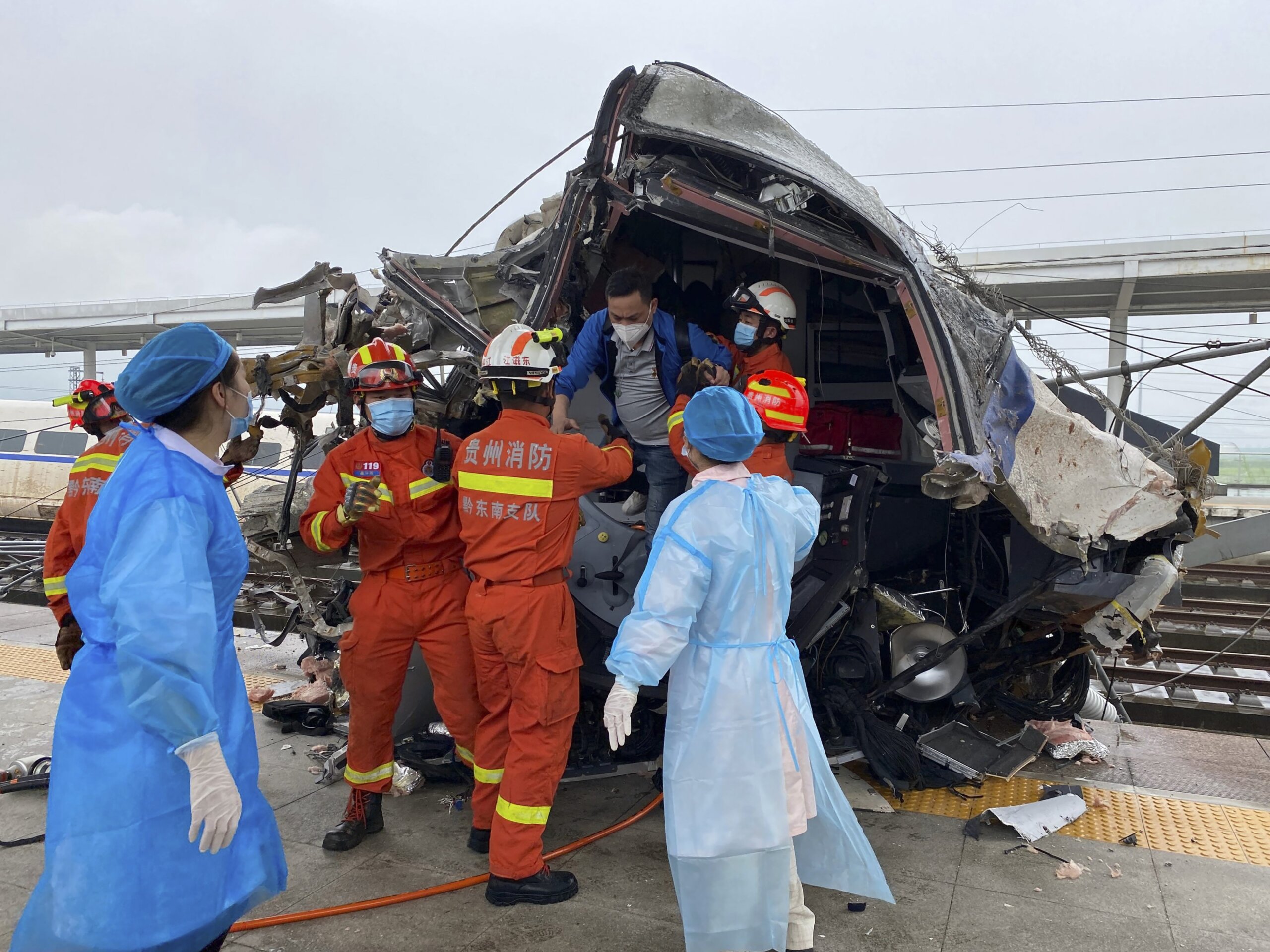 Highspeed train derailment in China kills 1, injures 8 WTOP News
