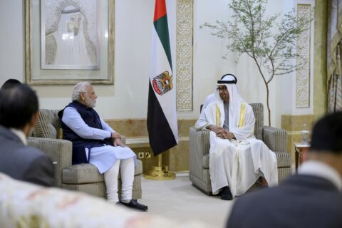 India’s prime minister visits the UAE, showcasing deep ties