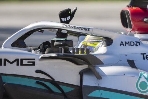 Hamilton’s raised Mercedes bounces champ to needed podium