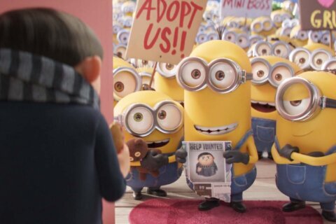 Review: In ‘Rise of Gru,’ Minion mayhem reigns