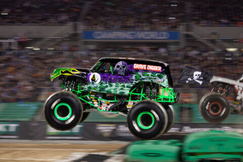 Driver marks 40 years of ‘Grave Digger’ as Monster Jam revs into FedEx Field