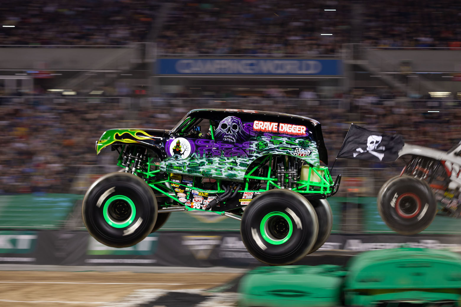 Monster truck Driver Marks 40 Years Of Grave Digger As Monster Jam 