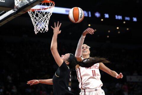 Mystics knock off Aces in overtime 87-86
