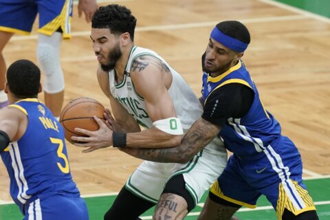 After good rise, Tatum, Celtics fall flat late in NBA Finals