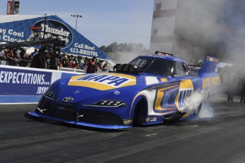 Capps races to 6th Bristol win to tie Schumacher’s record
