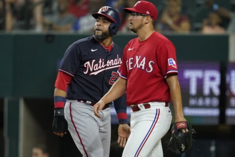 Rangers and Nationals meet in series rubber match