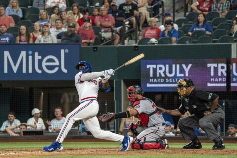 García’s walk-off homer gives Rangers 3-2 win over Nationals