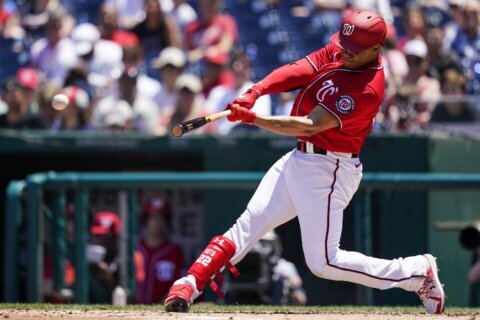 Nationals aim to stop slide in matchup with the Braves