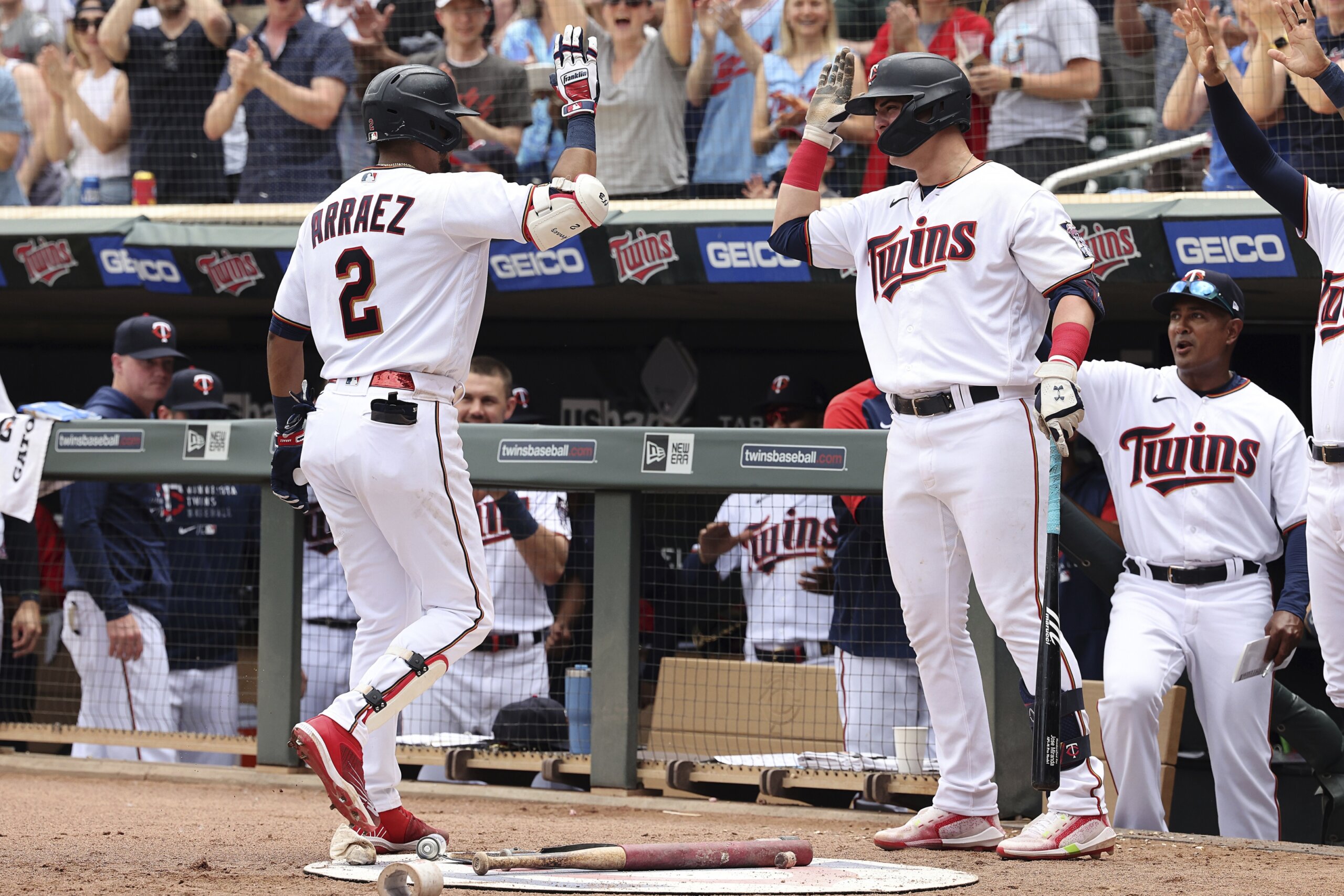 Twins' Luis Arraez, Byron Buxton named to all-star team for first