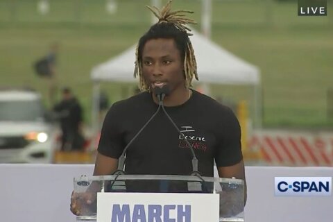 Former DC student criticizes Mayor Bowser in March for Our Lives speech