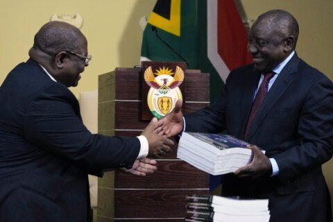 South African leader gets final chapter of corruption report