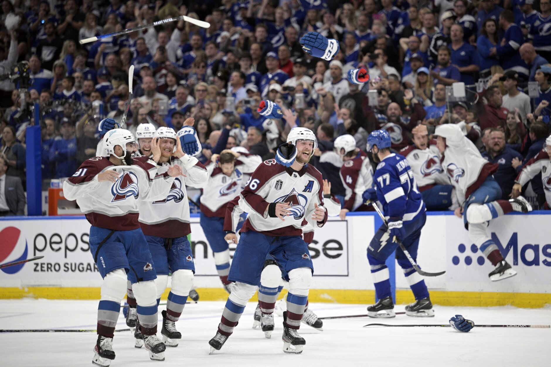 Colorado Avalanche dethrone Tampa Bay Lightning to win Stanley Cup