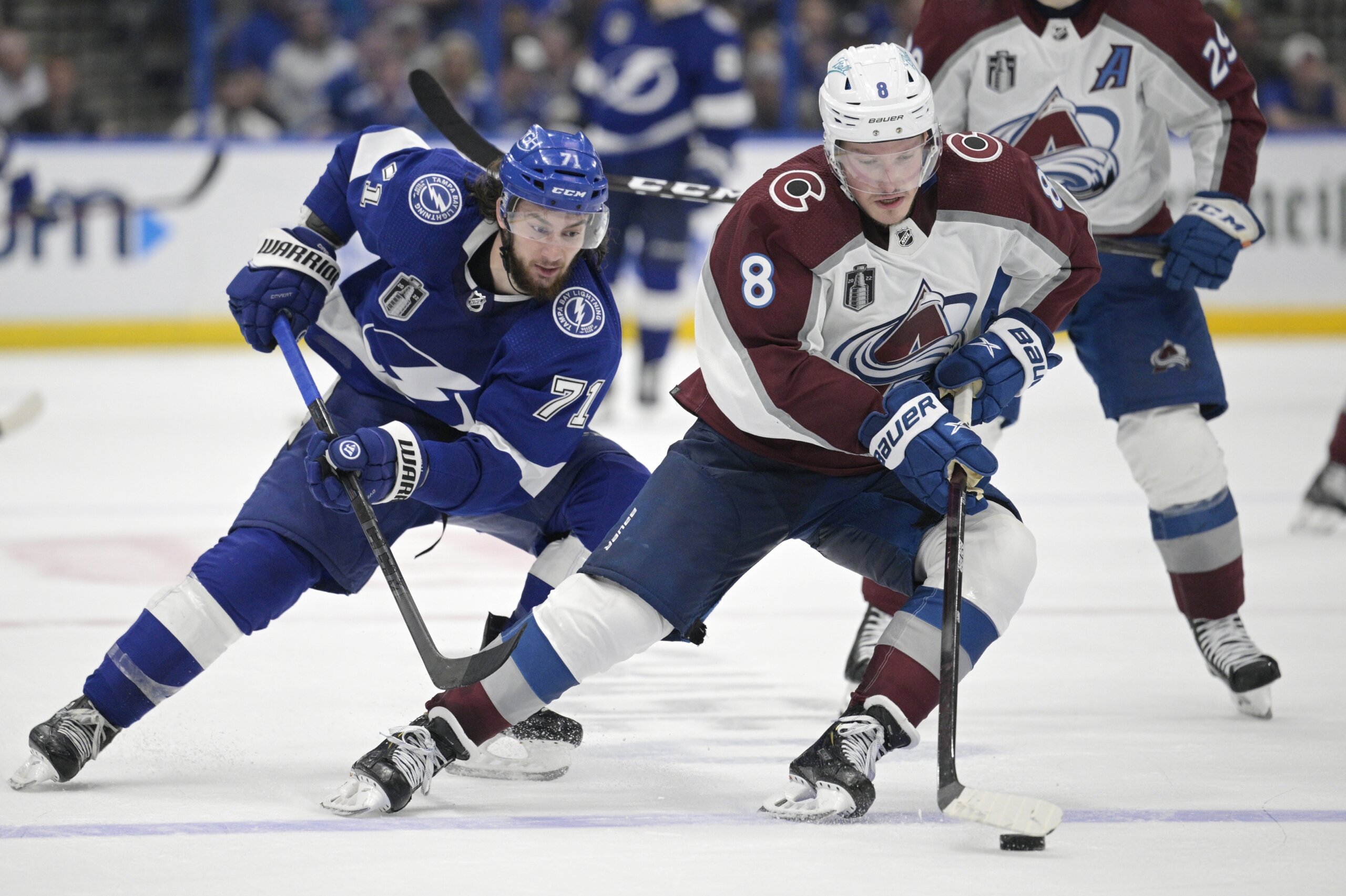 Avalanche a win away from dethroning 2time champ Lightning WTOP News