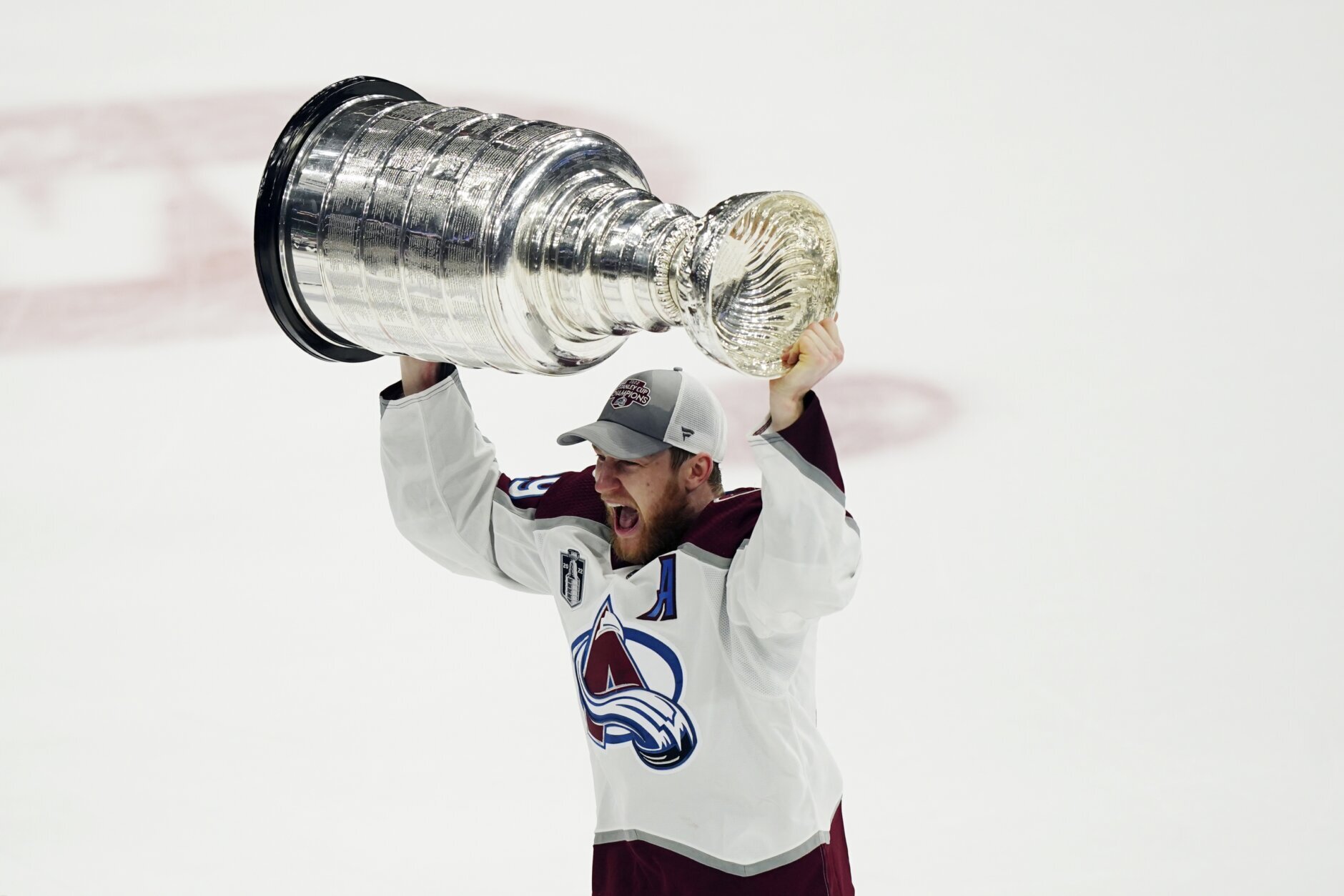Colorado Avalanche Three-Time Stanely Cup Champions Puck