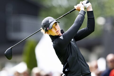 Grant becomes 1st female golfer to win on European tour