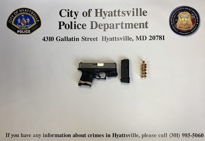Recovered ghost gun and ammunition.