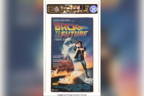 VHS copy of ‘Back to the Future’ sells for $75,000, setting auction record