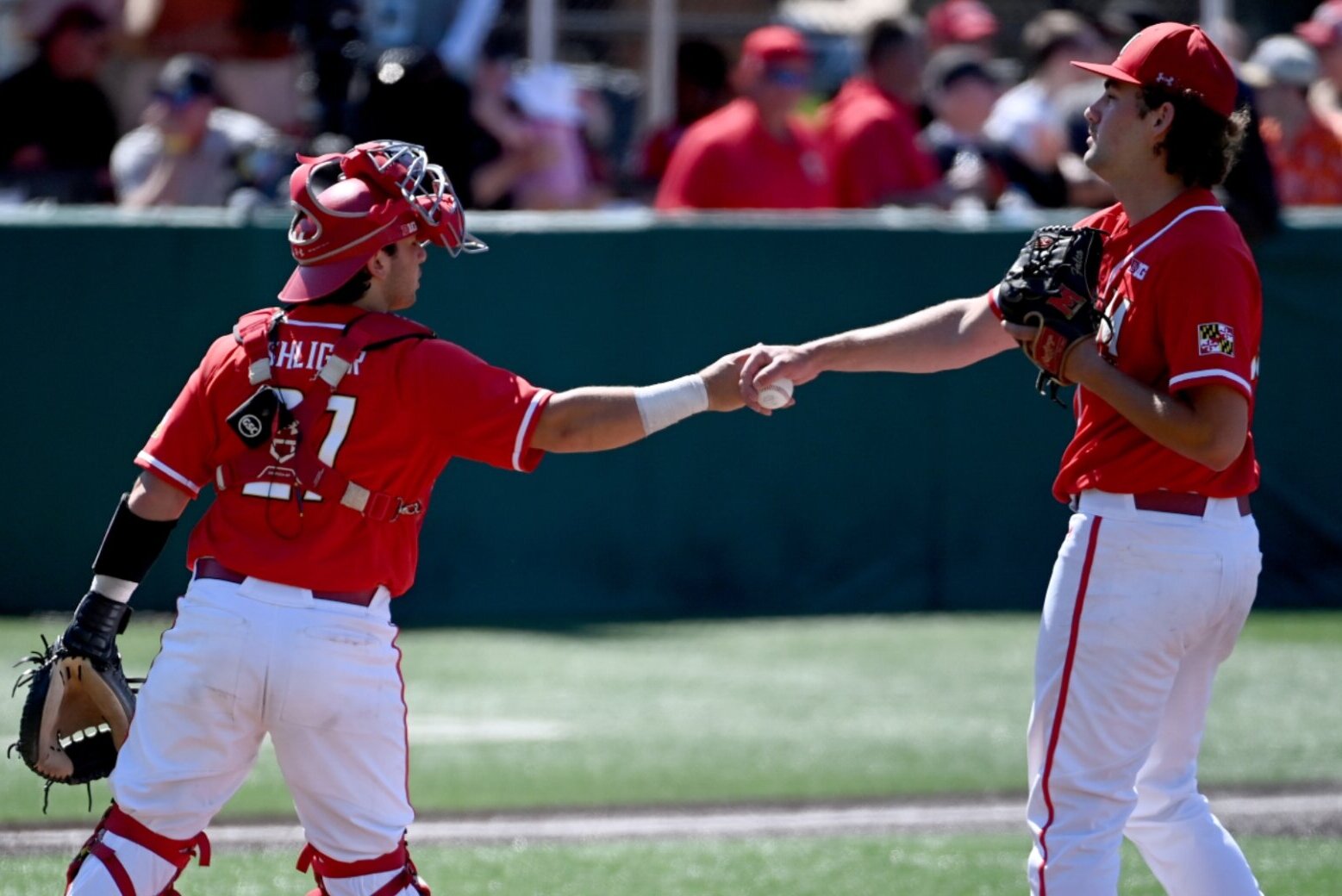 Shliger has 2 doubles, go-ahead RBI, No. 20 Maryland beats Michigan St. at Big Ten Tournament – WTOP News