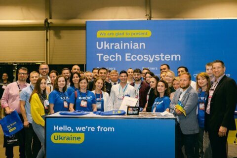 Ukrainian startups showcase products, resilience at Collision Conference