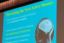 Members of DC'S Nightlife and Culture industry learned the importance of preparedness and training to prevent tragedy during an active-shooter training session at the Martin Luther King Jr. Memorial Public Library in DC.