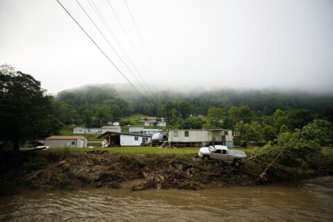 No deaths in Virginia flooding that washed out homes, roads