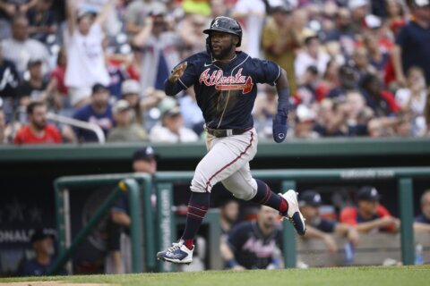 Olson, Riley homer as Braves send Nats to 9th loss in a row