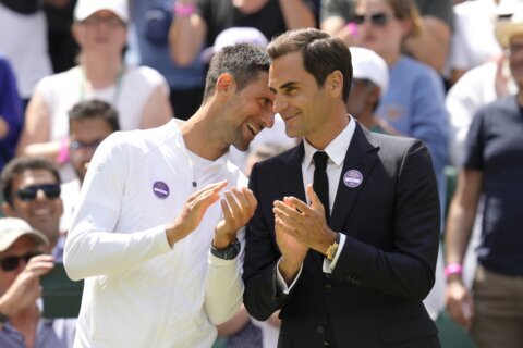 Roger Federer hopes to play ‘one more time’ at Wimbledon