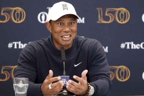 Tiger Woods unsure how many Opens he has left at St. Andrews