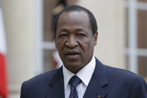 Burkina Faso’s ex-leader Compaore returns for crisis meeting