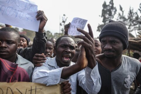 Police disperse anti-UN protesters in Congo amid tensions