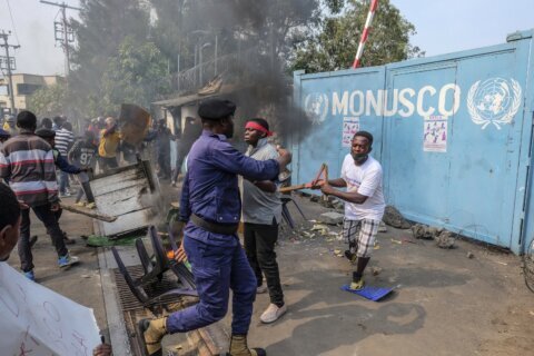 People protest growing insecurity in Congo’s east
