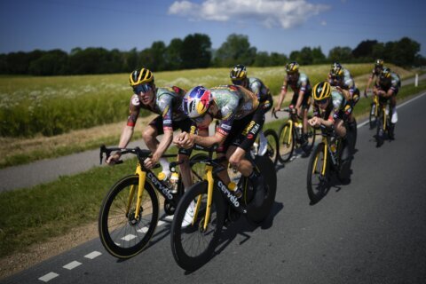 Tour de France starts with time trial in central Copenhagen