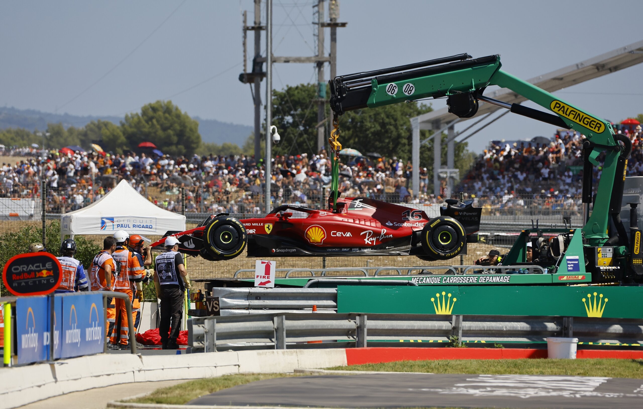 Verstappen wins French GP as Leclerc crashes, Hamilton 2nd - WTOP News