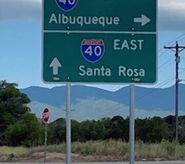 Highway double take: Albuquerque sign spelled without ‘R’