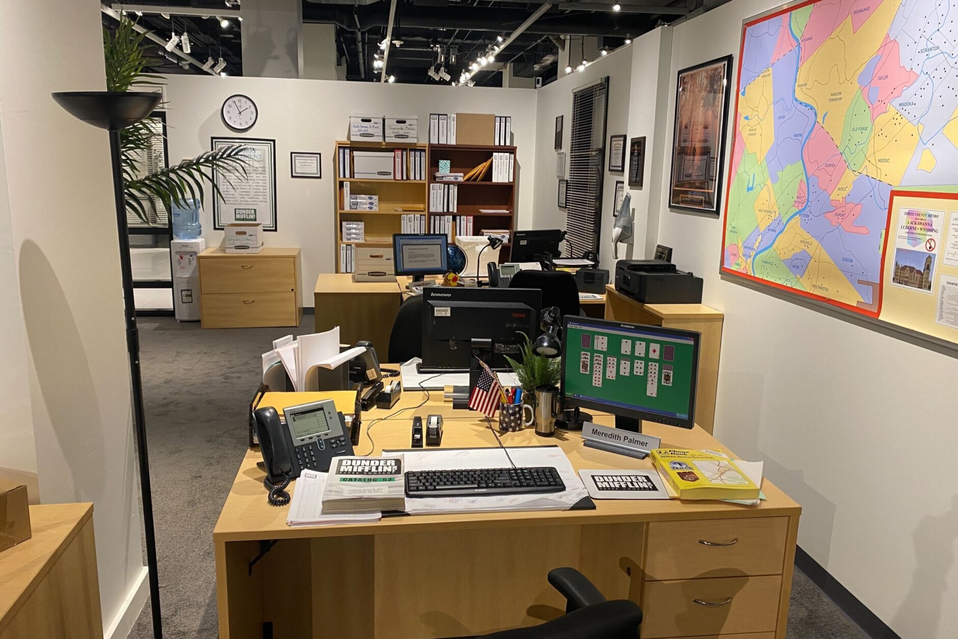 Avid fans of The Office will have the chance to live out the fantasies of working for the mild mannered paper company, Dunder Mifflin, and get plenty of photo ops.