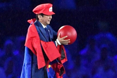 Abe impersonated ‘Super Mario’ to promote Tokyo Olympics