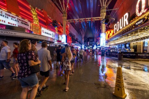 Southwest rains flood deserts, cascade into Vegas casinos