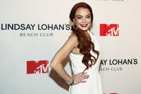Actress Lindsay Lohan celebrates birthday as married woman
