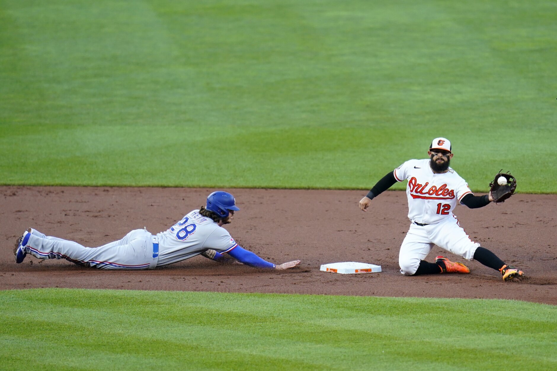 WATCH: Baltimore Orioles second baseman Rougned Odor produces