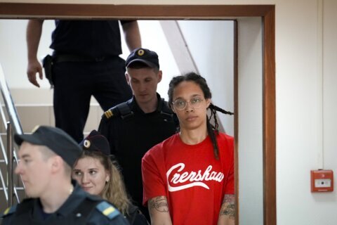 WNBA’s Griner gets support at trial from character witnesses