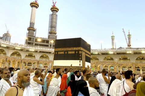 Saudi Arabia expecting 1 million in largest hajj since virus