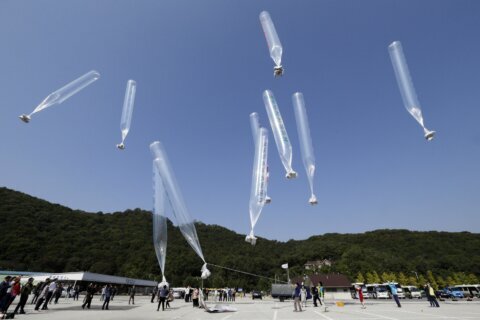 N. Korea suggests balloons flown from South brought COVID-19