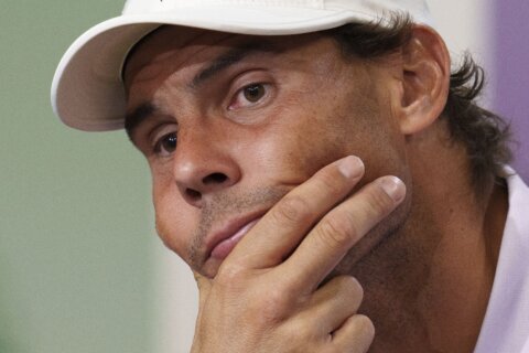 Nadal withdraws from Montreal because of abdominal injury