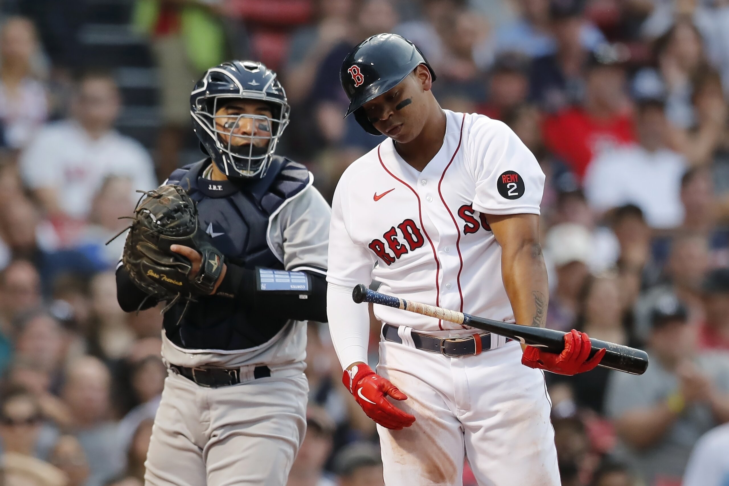 Red Sox AllStar 3B Devers to miss 2 games with sore back WTOP News