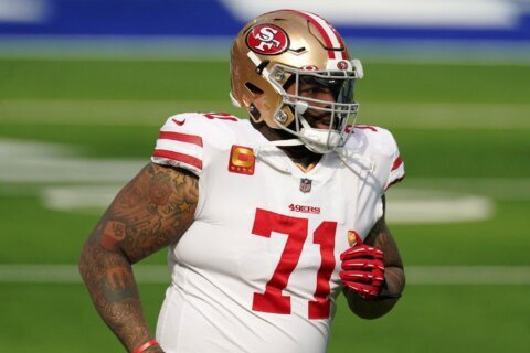 49ers OT Trent Williams named first member of Madden NFL 23’s 99 overall club